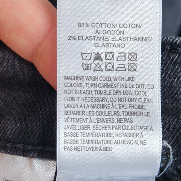 Lucky Brand Jeans Mens 33X32 Black 410 Athletic Slim Straight Classic Denim - Picture 12 of 12